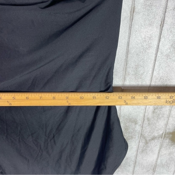 Calvin Klein Standard Shoulder Strap Starburst Pleating One Piece Swimsuit 8 - Picture 9 of 14